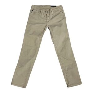 Adriano Goldschmied The Anais Skinny Crop Tan Skinny Jeans Size 25